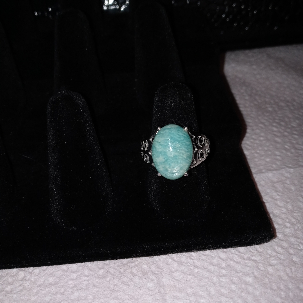 Amazonite Ring - image 2